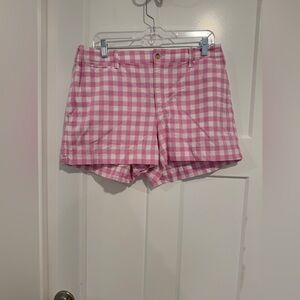 Pink Gingham Women's Shorts
